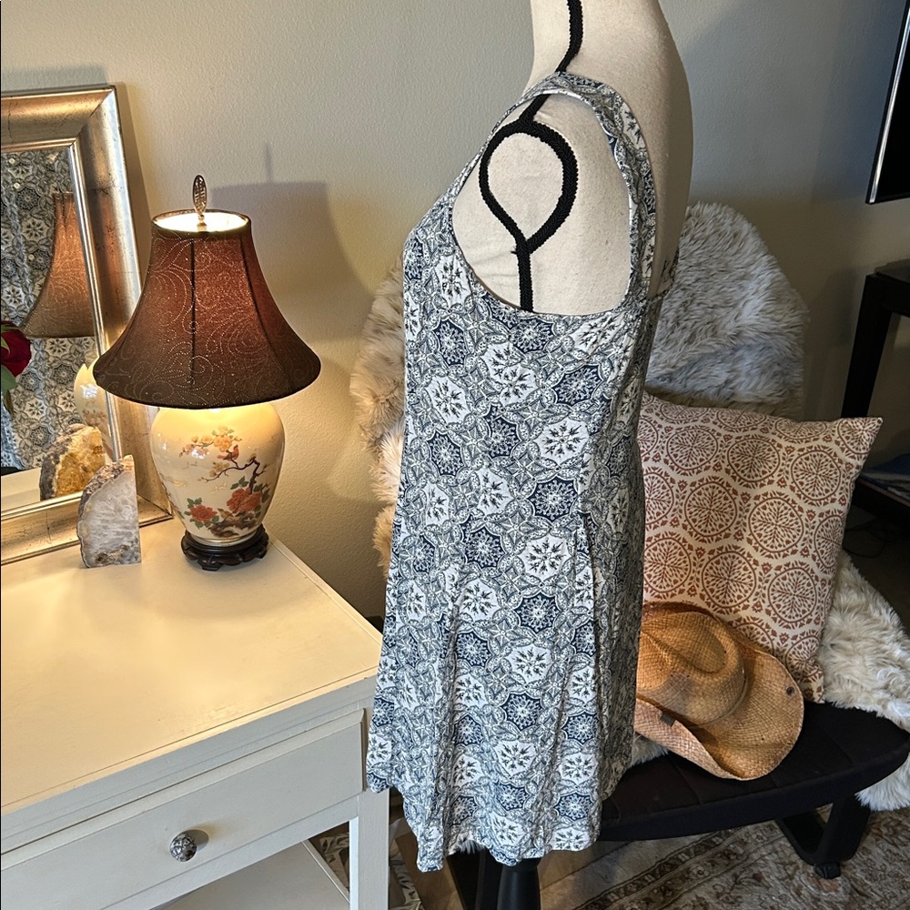 Loft Boho Hawaiian Vtg Style Printed Button Down … - image 5